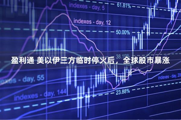 盈利通 美以伊三方临时停火后，全球股市暴涨