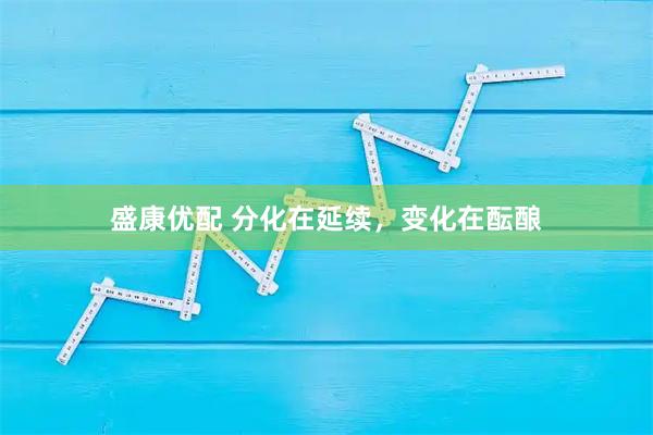 盛康优配 分化在延续，变化在酝酿